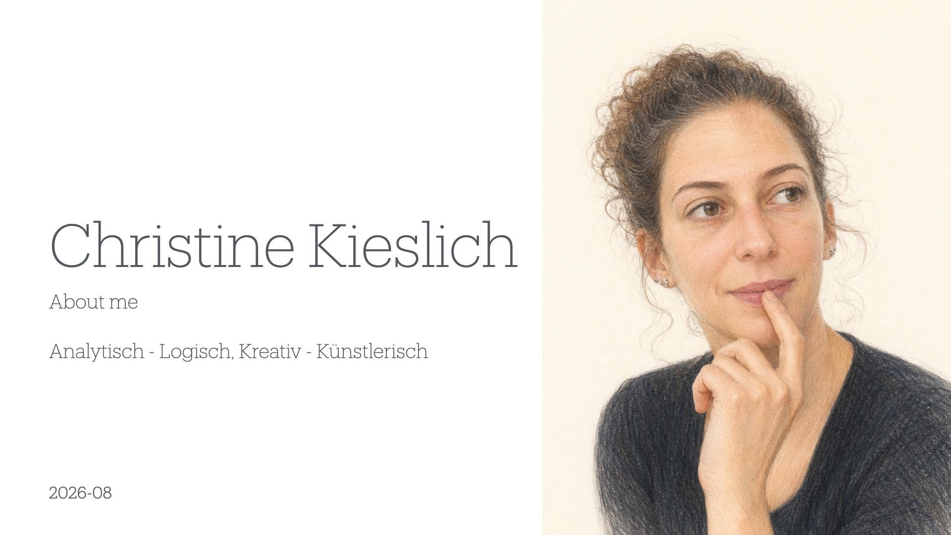 Christine Kieslich – About me